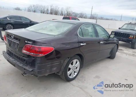 2005 Lexus Es 330 from USA, damaged, VIN JTHBA30G555109552